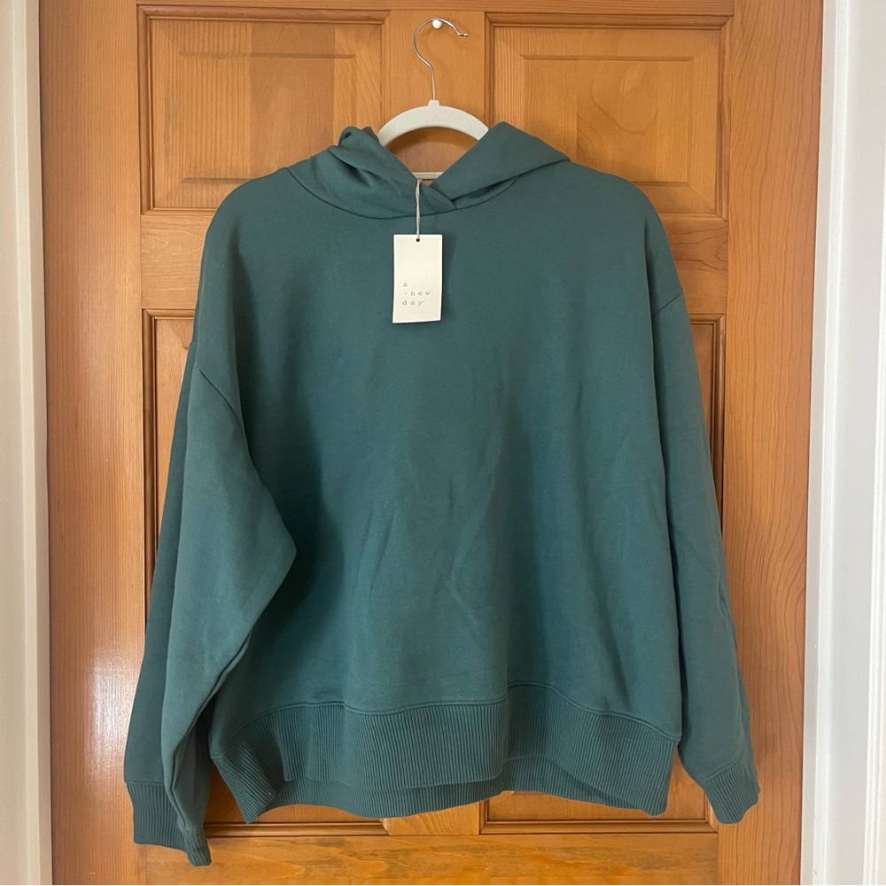 A New Day Cropped Hoodie